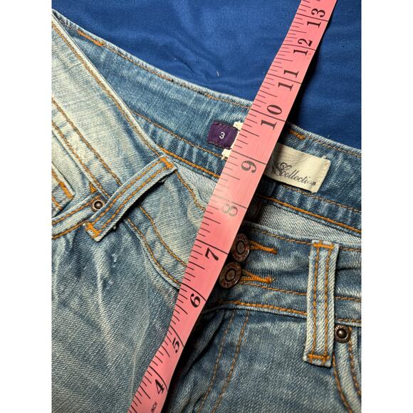 Vigoss fit bootcut light wash jeans womens 3‎ long classic grunge normcore - Picture 6 of 8